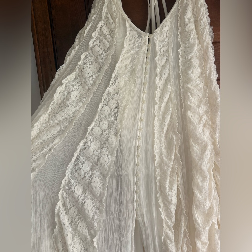 Free People Sweet Sea Lace Maxi Dress 🌿 - Picture 7 of 15
